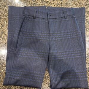 Cabi dark blue checkered trousers
